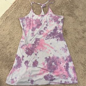 Tie Dye Outdoor Voices Exercise Dress